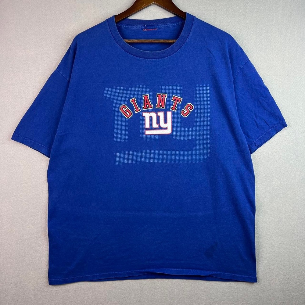 New York Giants NFL Football Blue Tee Shirt